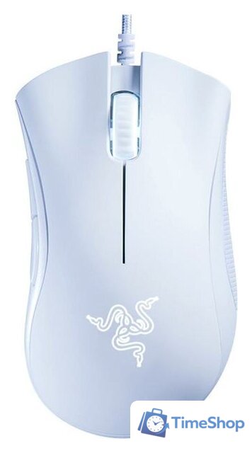 Игровая мышь Razer DeathAdder Essential Mercury White - Изображение №1 — Интернет-магазин Time-Shop
