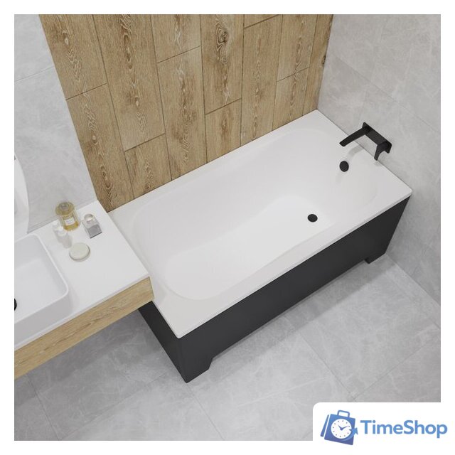 Ванна Lauter Sophia 130 21205130 (с каркасом и сифоном 21Y11021 матовый черный) - Изображение №27 — Интернет-магазин Time-Shop