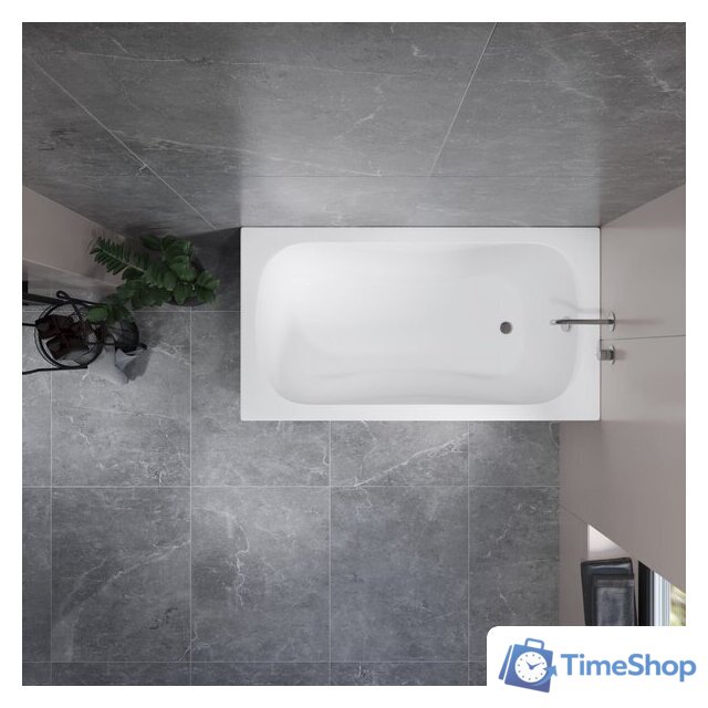 Ванна Lauter Sophia 130 21205130 (с каркасом и сифоном 21Y11021 матовый черный) - Изображение №11 — Интернет-магазин Time-Shop