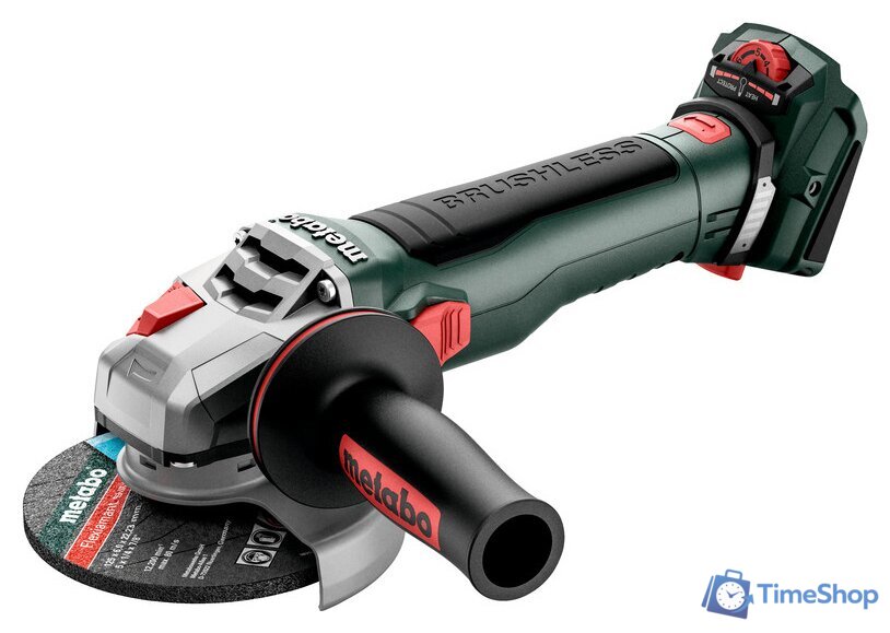 Угловая шлифмашина Metabo WVB 18 LT BL 11-125 Quick 613057850 (без АКБ) - Изображение №1 — Интернет-магазин Time-Shop