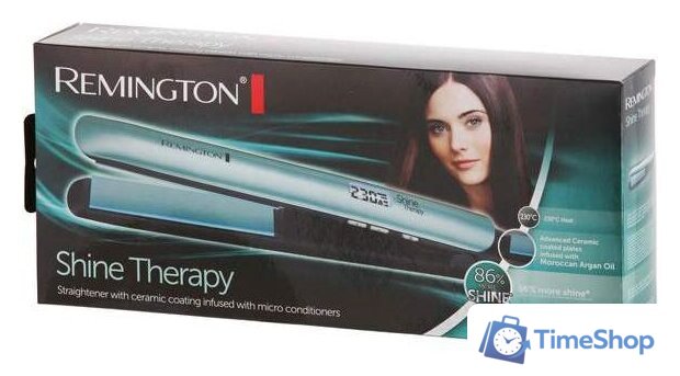 Выпрямитель Remington Shine Therapy S8500 (белый) - Изображение №10 — Интернет-магазин Time-Shop