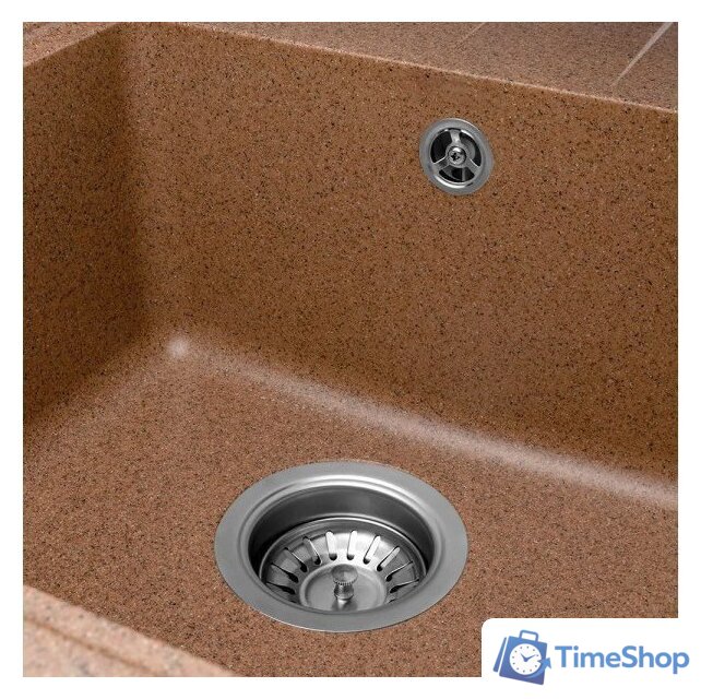 Кухонная мойка Saniteco Rosa (терракот) - Изображение №8 — Интернет-магазин Time-Shop