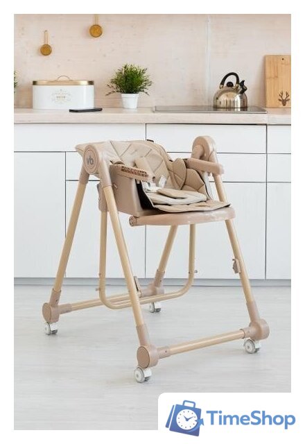Высокий стульчик VipBaby Milan (creamy) - Изображение №10 — Интернет-магазин Time-Shop