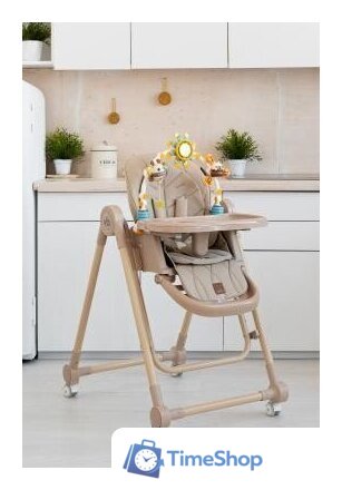 Высокий стульчик VipBaby Milan (creamy) - Изображение №1 — Интернет-магазин Time-Shop