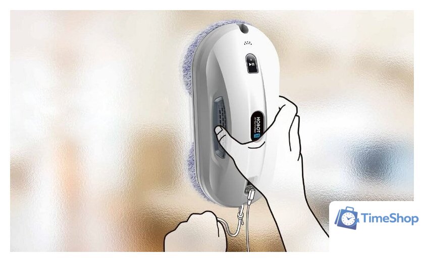 Робот для мытья окон Hobot 368 - Изображение №4 — Интернет-магазин Time-Shop