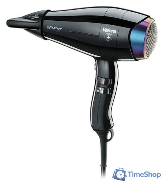 Фен Valera EPower 2020 Crystal Black Rotocord (черный) - Изображение №1 — Интернет-магазин Time-Shop