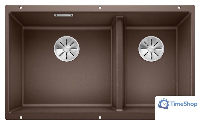 Кухонная мойка Blanco Subline 430/270-U (кофе) 523160 - Изображение №1 — Интернет-магазин Time-Shop