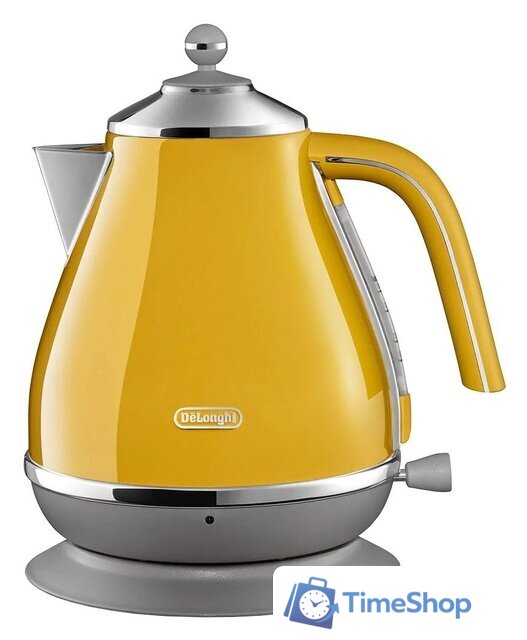 Электрический чайник DeLonghi Icona Capitals KBOC2001.Y - Изображение №1 — Интернет-магазин Time-Shop