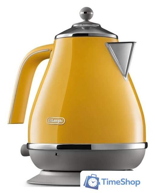 Электрический чайник DeLonghi Icona Capitals KBOC2001.Y - Изображение №2 — Интернет-магазин Time-Shop