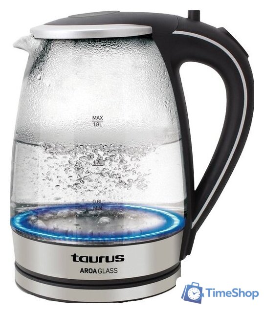 Электрический чайник Taurus Aroa Glass - Изображение №1 — Интернет-магазин Time-Shop