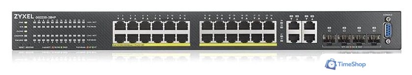 Управляемый коммутатор 2-го уровня Zyxel GS2220-28 - Изображение №3 — Интернет-магазин Time-Shop