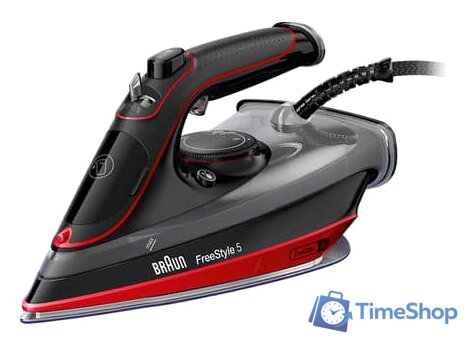 Утюг Braun FreeStyle 5 SI 5057 RD - Изображение №1 — Интернет-магазин Time-Shop