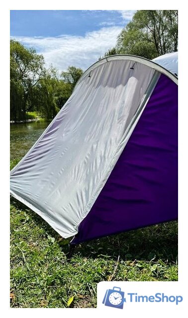 Треккинговая палатка Calviano Acamper Acco 4 (фиолетовый) - Изображение №4 — Интернет-магазин Time-Shop