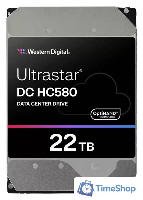 Жесткий диск WD Ultrastar DC HC580 22TB WUH722422AL5204 - Изображение №1 — Интернет-магазин Time-Shop