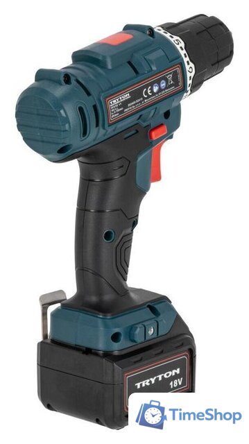 Дрель-шуруповерт Tryton TFV18B2 (с 2-мя АКБ, кейс) - Изображение №7 — Интернет-магазин Time-Shop