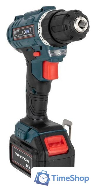 Дрель-шуруповерт Tryton TFV18B2 (с 2-мя АКБ, кейс) - Изображение №10 — Интернет-магазин Time-Shop