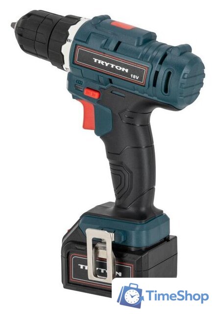 Дрель-шуруповерт Tryton TFV18B2 (с 2-мя АКБ, кейс) - Изображение №4 — Интернет-магазин Time-Shop