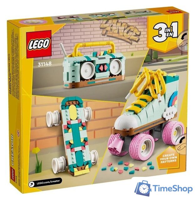 Конструктор LEGO Creator 31148 Ретро роликовые коньки - Изображение №13 — Интернет-магазин Time-Shop