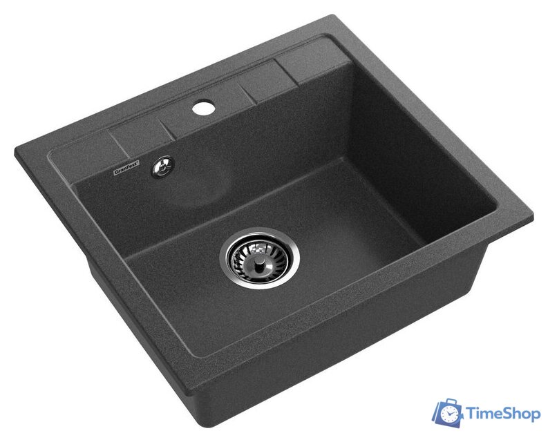 Кухонная мойка GranFest Quadro 561 (графит) - Изображение №3 — Интернет-магазин Time-Shop