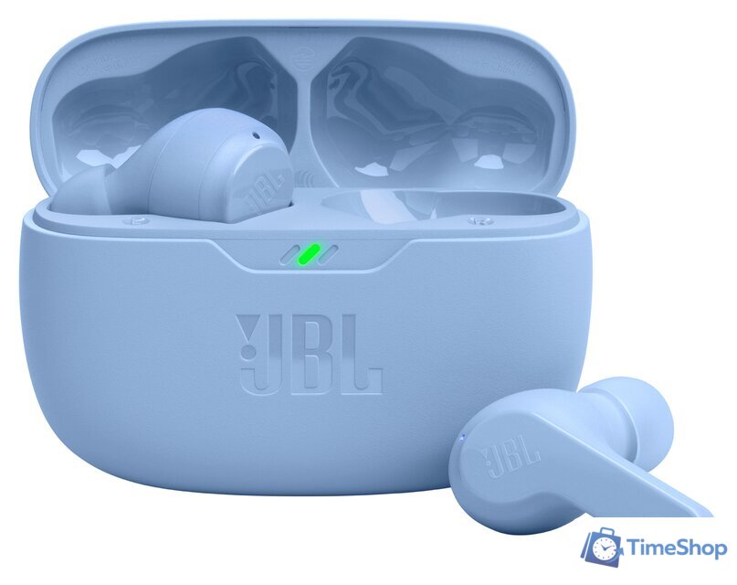 Наушники JBL Wave Beam (голубой) - Изображение №1 — Интернет-магазин Time-Shop