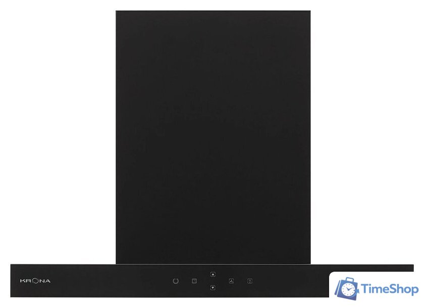 Кухонная вытяжка Krona Onyx 600 Glass S (черный) - Изображение №2 — Интернет-магазин Time-Shop