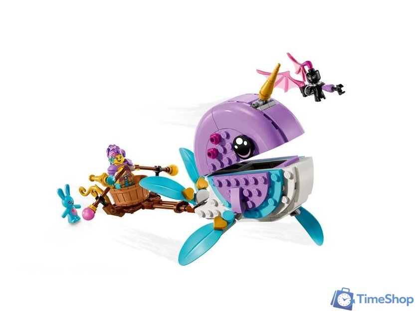 Конструктор LEGO DREAMZzz Воздушный шар Нарвал Иззи 71472 - Изображение №5 — Интернет-магазин Time-Shop