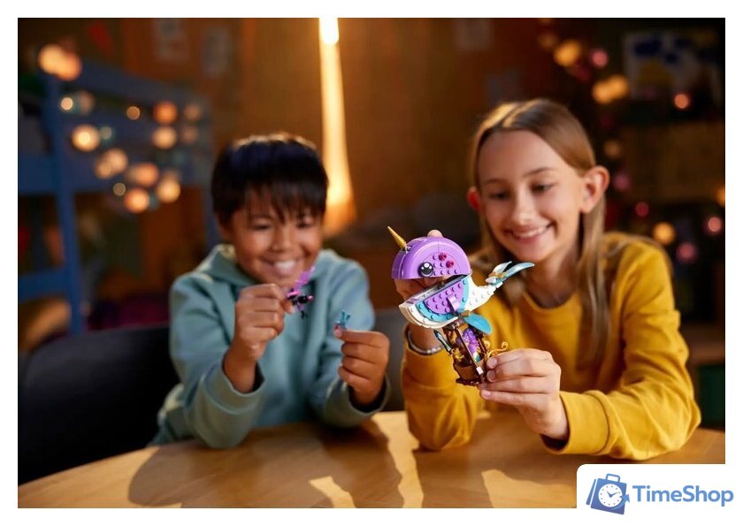 Конструктор LEGO DREAMZzz Воздушный шар Нарвал Иззи 71472 - Изображение №8 — Интернет-магазин Time-Shop