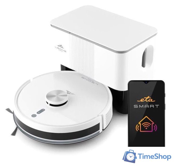 Робот-пылесос ETA Leone Pro 6244 90000 (белый) - Изображение №1 — Интернет-магазин Time-Shop
