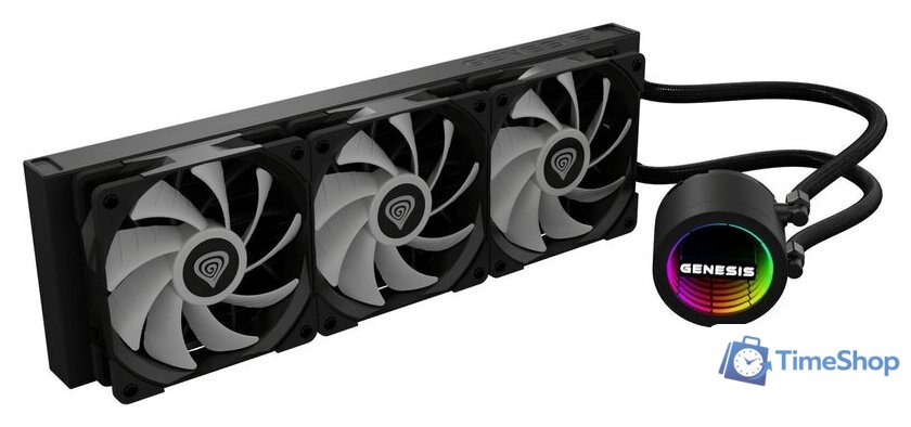 Система жидкостного охлаждения для процессора Genesis Hydria 360 ARGB NLG-2321 - Изображение №2 — Интернет-магазин Time-Shop