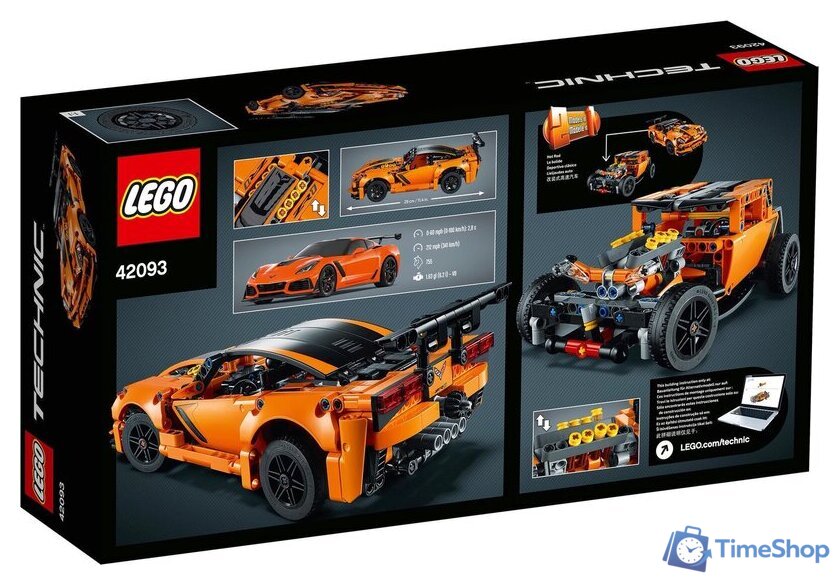 Конструктор LEGO Technic 42093 Chevrolet Corvette ZR1 - Изображение №2 — Интернет-магазин Time-Shop