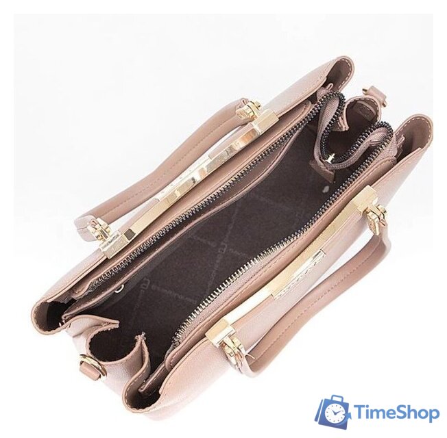 Женская сумка David Jones 823-CM6752-DPK (розовый) - Изображение №3 — Интернет-магазин Time-Shop