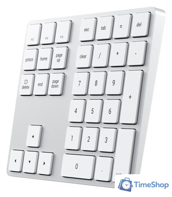 Цифровой блок Satechi Bluetooth Extended Keypad (серебристый) - Изображение №3 — Интернет-магазин Time-Shop