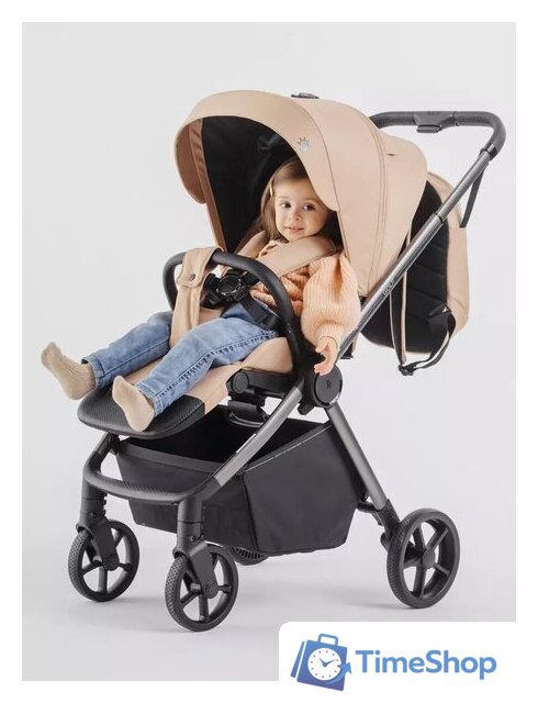 Коляска прогулочная «книга» Rant Golf RA101 (latte beige) - Изображение №2 — Интернет-магазин Time-Shop