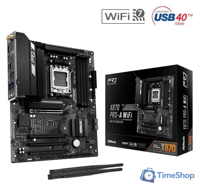 Материнская плата ASRock X870 Pro-A WiFi - Изображение №6 — Интернет-магазин Time-Shop