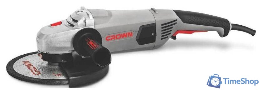Угловая шлифмашина Crown CT13500-230N - Изображение №2 — Интернет-магазин Time-Shop