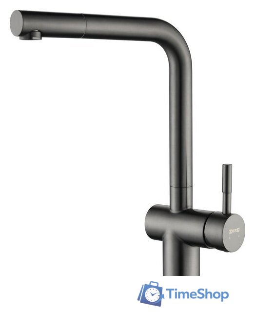 Смеситель ZorG Titan Premium PVD (gunblack) - Изображение №1 — Интернет-магазин Time-Shop