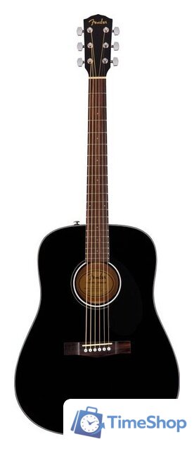 Акустическая гитара Fender CD-60S Black - Изображение №1 — Интернет-магазин Time-Shop