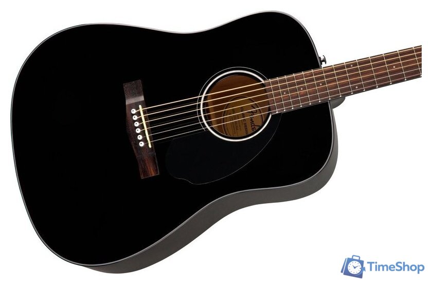 Акустическая гитара Fender CD-60S Black - Изображение №4 — Интернет-магазин Time-Shop