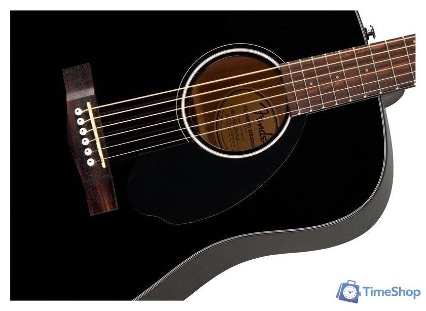 Акустическая гитара Fender CD-60S Black - Изображение №3 — Интернет-магазин Time-Shop