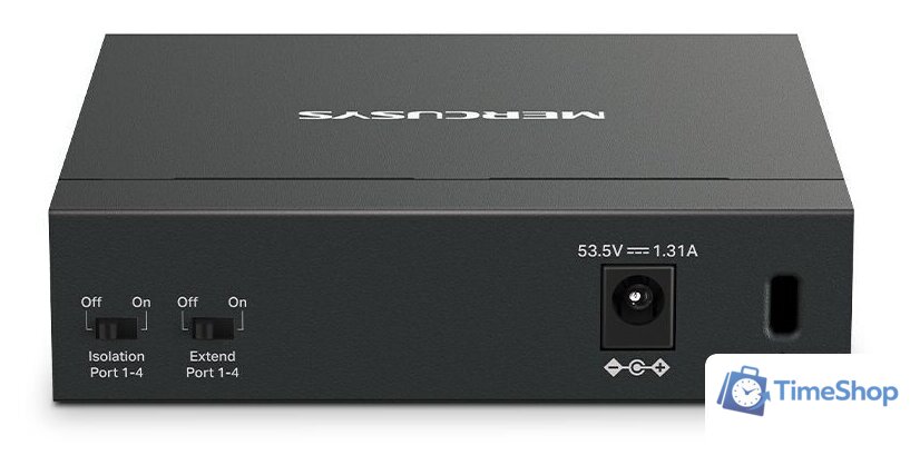 Неуправляемый коммутатор Mercusys MS105GP - Изображение №3 — Интернет-магазин Time-Shop