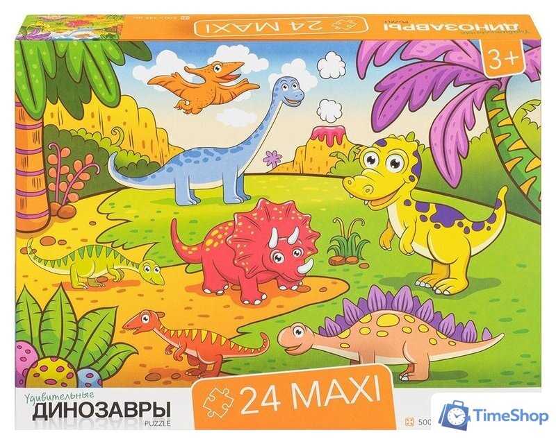 Пазл Dream Makers Динозавры RI2404C - Изображение №2 — Интернет-магазин Time-Shop