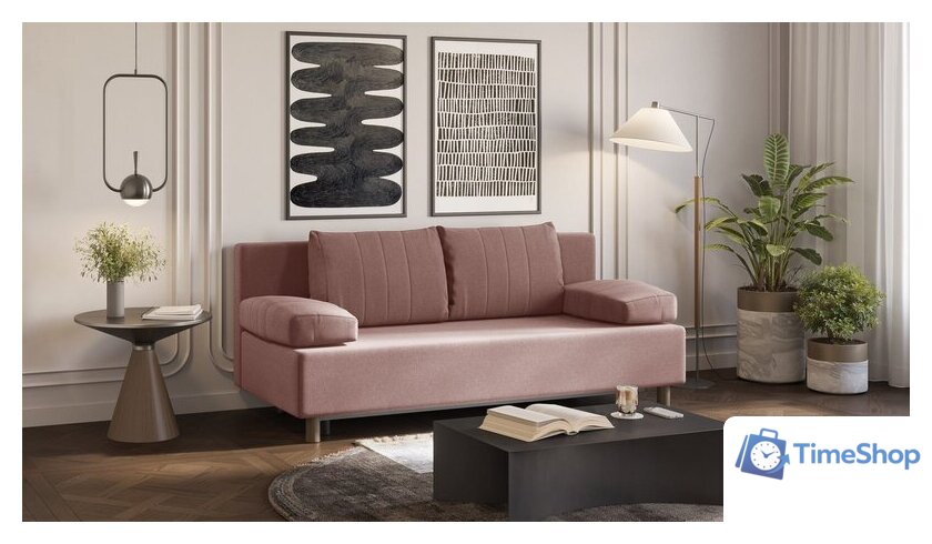 Диван Mio Tesoro Саари SB3 (Malmo 61 Pink) - Изображение №5 — Интернет-магазин Time-Shop