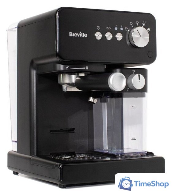 Рожковая кофеварка Breville Prima Latte Compact VCF183X - Изображение №9 — Интернет-магазин Time-Shop