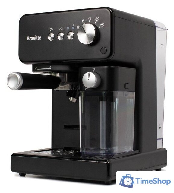 Рожковая кофеварка Breville Prima Latte Compact VCF183X - Изображение №8 — Интернет-магазин Time-Shop