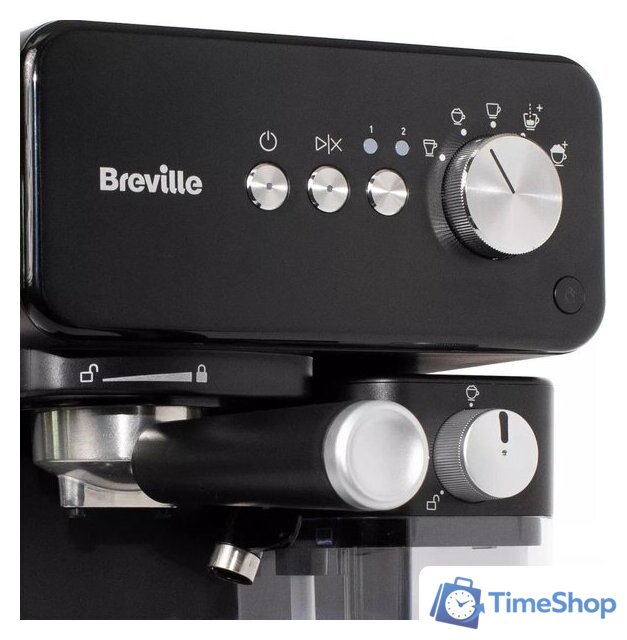 Рожковая кофеварка Breville Prima Latte Compact VCF183X - Изображение №3 — Интернет-магазин Time-Shop