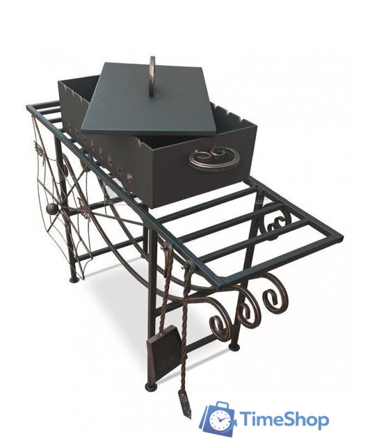 Мангал для дачи СтальСнабДизайн МК-7 Паучок - Изображение №2 — Интернет-магазин Time-Shop