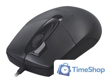 Мышь A4Tech OP-730D (черный) - Изображение №4 — Интернет-магазин Time-Shop