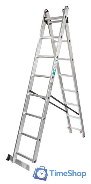 Лестница-стремянка ForceKraft BL-E213 (2x13 ступеней) - Изображение №1 — Интернет-магазин Time-Shop