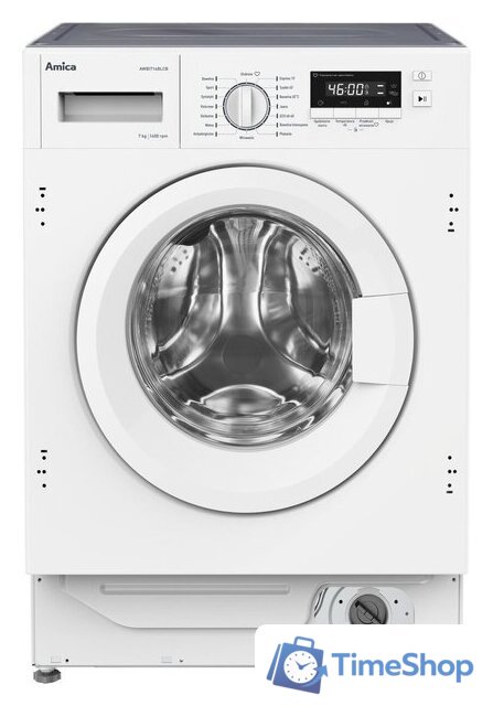 Стиральная машина Amica AWBI714BLCB - Изображение №2 — Интернет-магазин Time-Shop