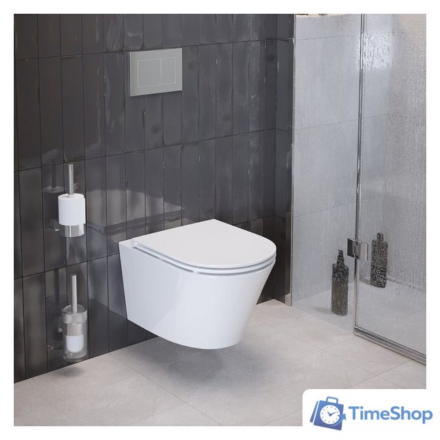 Унитаз подвесной Ambassador Ritz 233K19003RS - Изображение №5 — Интернет-магазин Time-Shop